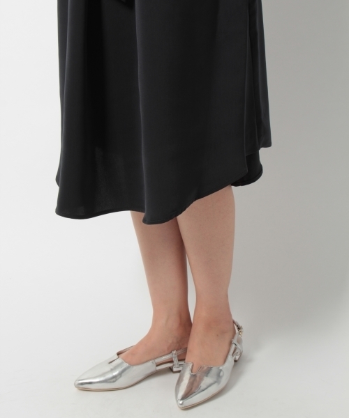 laboratory work（ラボラトリーワーク）の「ベルテッドとろみワンピース（ワンピース・レディース・ネイビー/グレー・MEDIUM）」の16枚目の写真