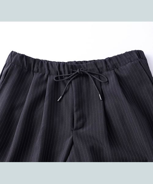 EMMA CLOTHES(エマクローズ)の「2タックリラックスワイドパンツ(その他パンツ・メンズ・ブラック/ネイビー/ブラック系その他・M/L)」の10枚目の写真