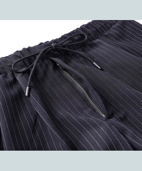 EMMA CLOTHES(エマクローズ)の「2タックリラックスワイドパンツ(その他パンツ・メンズ・ブラック/ネイビー/ブラック系その他・M/L)」の11枚目の写真