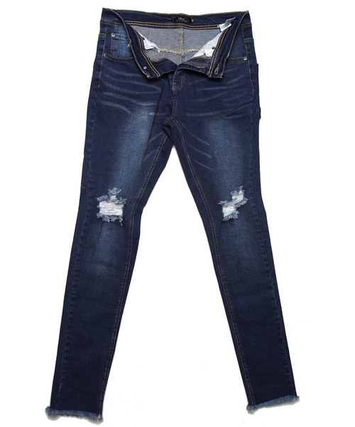 おしゃれスタ(オシャレスタ)の「ストレッチデニムパンツ(BG)(デニムパンツ・メンズ・ブラック/ネイビー/グレー/サックスブルー/ブルー・M/L)」の22枚目の写真