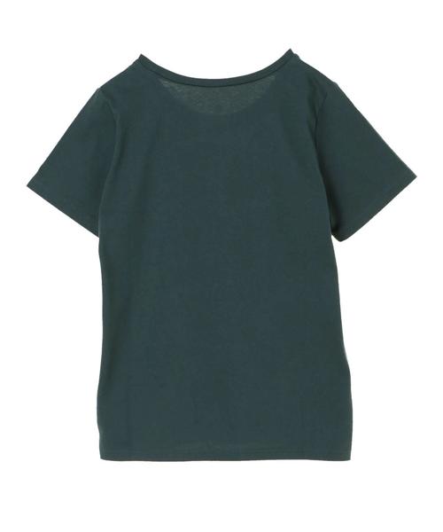 earth music&ecology(アースミュージックアンドエコロジー)の「BIGロゴTシャツ ●(Tシャツ/カットソー・レディース・ブラック/ダークグリーン/ネイビー/オフホワイト/ライトベージュ/テラコッタ・FREE)」の16枚目の写真