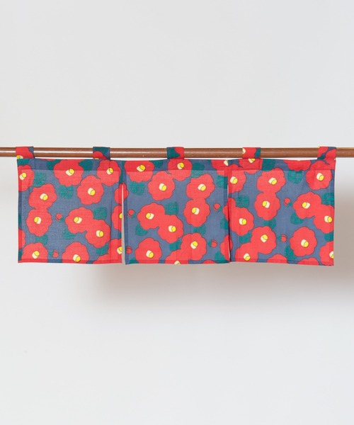 カヤ 和モダン花ミニ暖簾