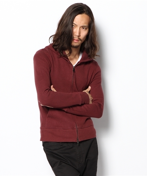 wjk（ダヴルジェイケイ）の「simple parka（パーカー・メンズ・ボルドー/ネイビー/グレー/ブラック/ホワイト・LARGE/SMALL/X-LARGE/MEDIUM）」の5枚目の写真