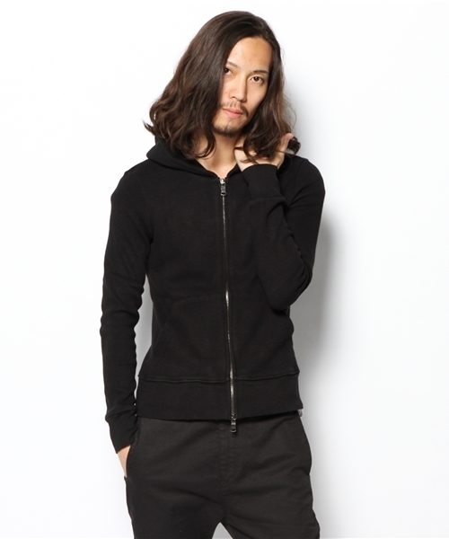 wjk（ダヴルジェイケイ）の「simple parka（パーカー・メンズ・ボルドー/ネイビー/グレー/ブラック/ホワイト・LARGE/SMALL/X-LARGE/MEDIUM）」の2枚目の写真