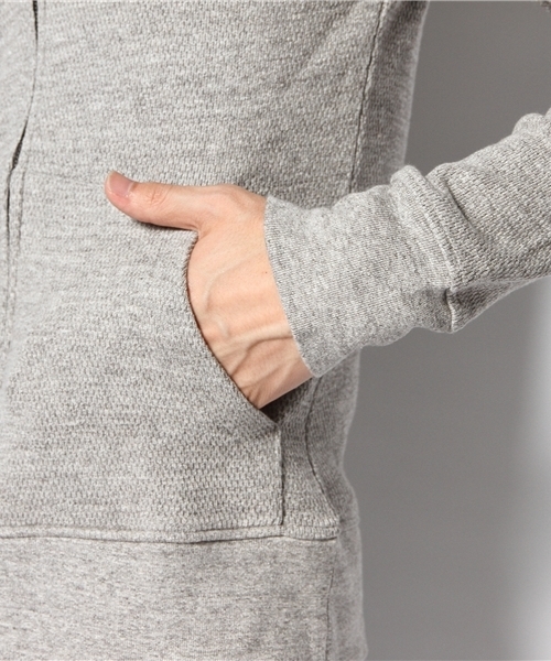 wjk（ダヴルジェイケイ）の「simple parka（パーカー・メンズ・ボルドー/ネイビー/グレー/ブラック/ホワイト・LARGE/SMALL/X-LARGE/MEDIUM）」の11枚目の写真