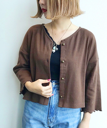 apres jour | リブカーディガン【ZOZOTOWN限定アイテム】(カーディガン/ボレロ)