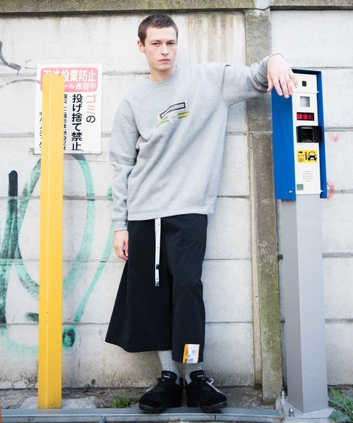 MIHARAYASUHIRO(ミハラヤスヒロ)の「【MIHARAYASUHIRO】TABOOT LOGO SWEATSHIRTS/タブートロゴスウェットトレーナー(スウェット・メンズ・ホワイト/ブラック/グレー・1/2/3)」の8枚目の写真