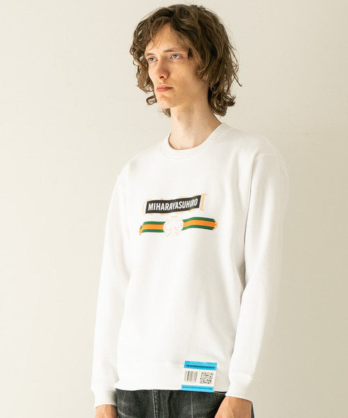 専用につき購入禁止　フェイクレザー スウェット 長袖 ミハラヤスヒロ 専用につき購入禁止 フェイクレザー スウェット 長袖 ミハラ