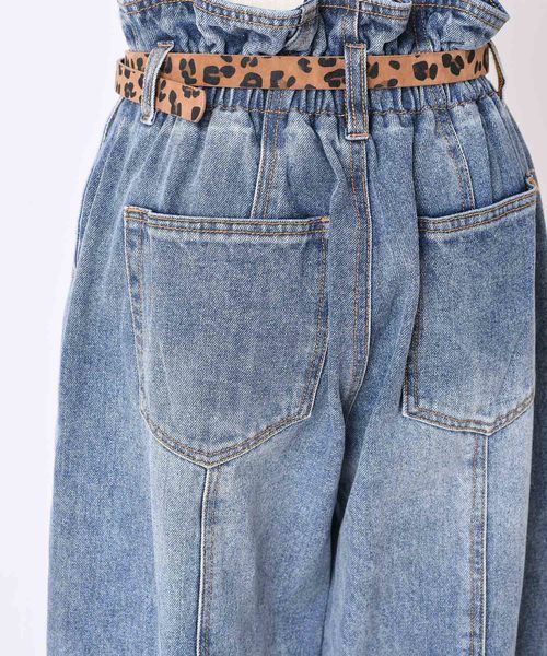 one after another NICE CLAUP（ワンアフターアナザーナイスクラップ）の「ハイウエストデニムデイリーパンツ（デニムパンツ・レディース・ライトブルー/ブラック/ブルー・SMALL/MEDIUM）」の21枚目の写真