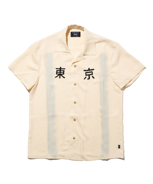 glamb（グラム）の「【glamb】TOKYOレーヨン開襟シャツ（シャツ/ブラウス・メンズ・ホワイト/ブラック/レッド/ネイビー・2/4/1/0/3）」の12枚目の写真