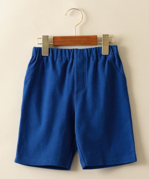 green label relaxing(グリーンレーベルリラクシング)の「〔WEB限定〕ヘンケイフライスパンツ 5L(パンツ)」|コバルトブルー