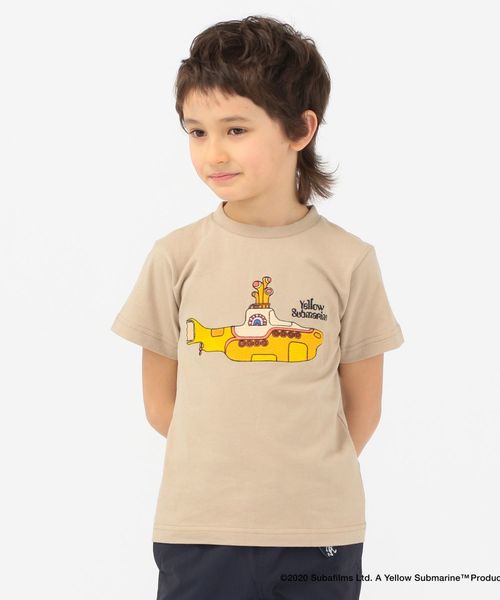 SHIPS（シップス）の「SHIPS KIDS:＜パパとおそろい＞【THE BEATLES（ザ・ビートルズ）】TEE(100～130cm)（Tシャツ/カットソー・キッズ・オフホワイト/グレー/グリーン/ネイビー/ベージュ・100/110/120/130）」の4枚目の写真