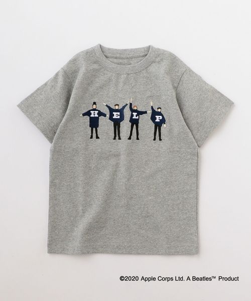 SHIPS（シップス）の「SHIPS KIDS:＜パパとおそろい＞【THE BEATLES（ザ・ビートルズ）】TEE(100～130cm)（Tシャツ/カットソー・キッズ・オフホワイト/グレー/グリーン/ネイビー/ベージュ・100/110/120/130）」の3枚目の写真