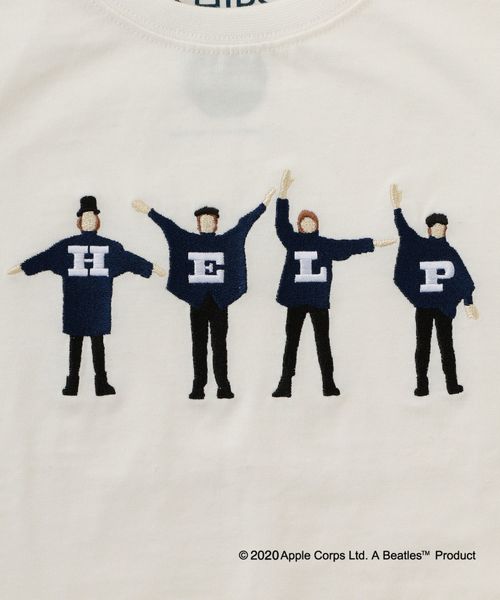 SHIPS（シップス）の「SHIPS KIDS:＜パパとおそろい＞【THE BEATLES（ザ・ビートルズ）】TEE(100～130cm)（Tシャツ/カットソー・キッズ・オフホワイト/グレー/グリーン/ネイビー/ベージュ・100/110/120/130）」の12枚目の写真