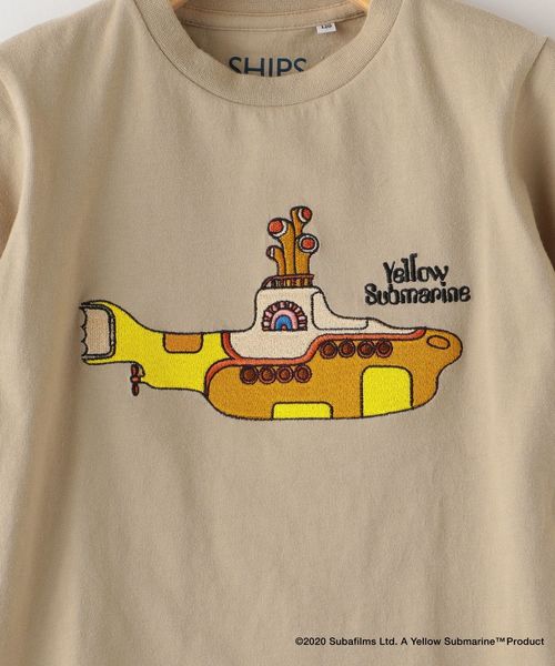 SHIPS（シップス）の「SHIPS KIDS:＜パパとおそろい＞【THE BEATLES（ザ・ビートルズ）】TEE(100～130cm)（Tシャツ/カットソー・キッズ・オフホワイト/グレー/グリーン/ネイビー/ベージュ・100/110/120/130）」の9枚目の写真