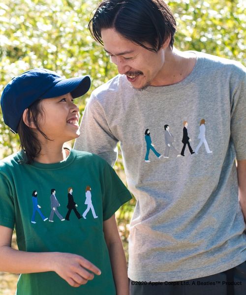 SHIPS（シップス）の「SHIPS KIDS:＜パパとおそろい＞【THE BEATLES（ザ・ビートルズ）】TEE(100～130cm)（Tシャツ/カットソー・キッズ・オフホワイト/グレー/グリーン/ネイビー/ベージュ・100/110/120/130）」の18枚目の写真