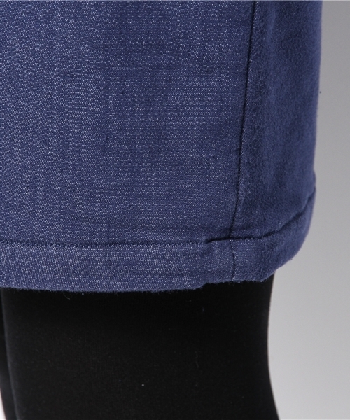 Another Edition（アナザーエディション）の「AE ウラケ JAMP SK（スカート・レディース・コバルトブルー/ダークグレー・MEDIUM/SMALL）」の9枚目の写真