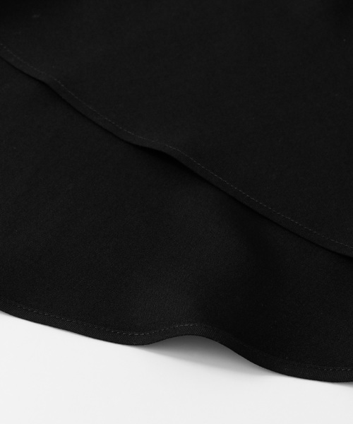 かぐれ（カグレ）の「サマーウールフレアワンピース（ワンピース・レディース・ブラック/ネイビー/グレー・FREE）」の7枚目の写真