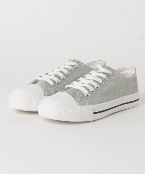 WEGO（ウィゴー）の「WEGO/キャンバスローカットスニーカー（スニーカー・レディース・ブラック/ブラウン/パープル/レッド/ピンク/ホワイト/ブラック系その他/その他1/グレー/ベージュ/その他2/レッド系その他/パープル系その他/カーキ・LARGE/SMALL/MEDIUM）」の14枚目の写真