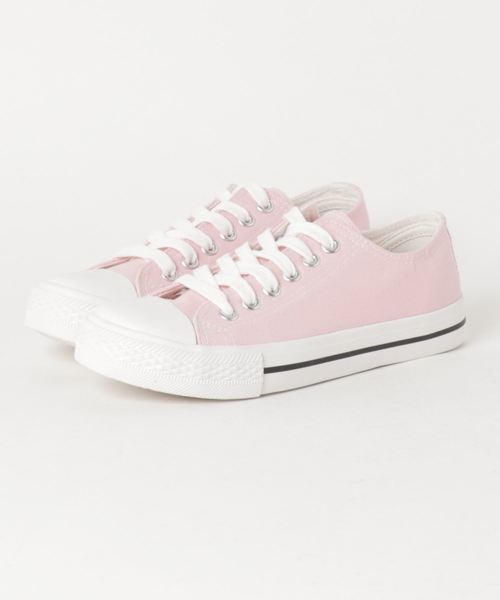 WEGO（ウィゴー）の「WEGO/キャンバスローカットスニーカー（スニーカー・レディース・ブラック/ブラウン/パープル/レッド/ピンク/ホワイト/ブラック系その他/その他1/グレー/ベージュ/その他2/レッド系その他/パープル系その他/カーキ・LARGE/SMALL/MEDIUM）」の11枚目の写真