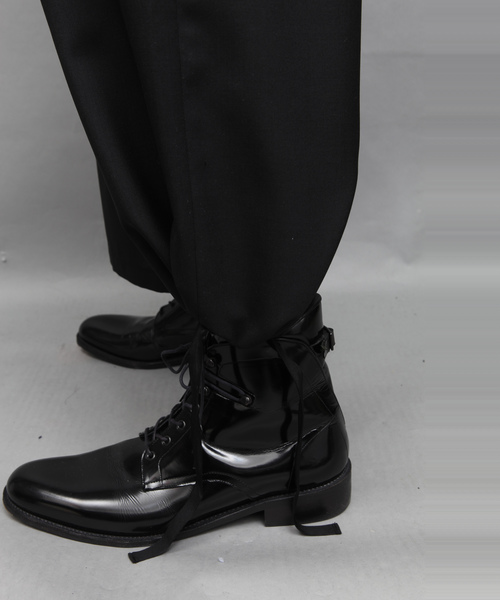 ato(アトウ)の「DRAW CODE WIDE PRINT PANTS(その他パンツ・メンズ・ブラック×ホワイト・44/46/48)」の13枚目の写真