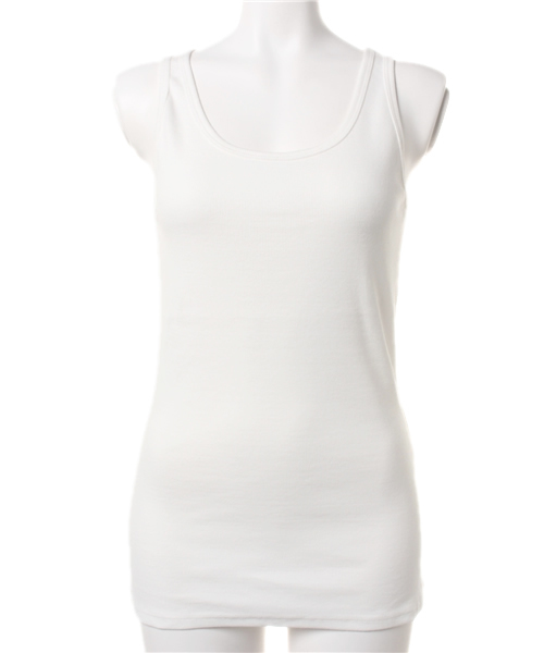 WEGO（ウィゴー）の「WEGO/カラータンクトップ（タンクトップ・レディース・ブラック/ライム/ブルー/ピンク/ライトパープル/オフホワイト・FREE）」の2枚目の写真