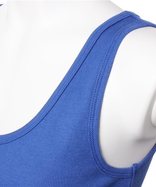 WEGO（ウィゴー）の「WEGO/カラータンクトップ（タンクトップ・レディース・ブラック/ライム/ブルー/ピンク/ライトパープル/オフホワイト・FREE）」の9枚目の写真