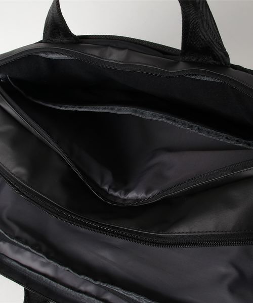 THE SUIT COMPANY(ザ・スーツカンパニー)の「【撥水】Breathatec×TPUコンビ 3WAYブリーフケース(ビジネスバッグ・メンズ・ブラック/ネイビー・FREE)」の6枚目の写真