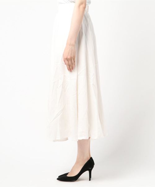 Te chichi（テチチ）の「ギャザーロングスカート（スカート・レディース・ブラック/レッド/オフホワイト/グリーン・ﾌﾘ-）」の6枚目の写真