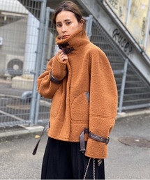 Ameri VINTAGE�i�A�������B���e�[�W�j�́uCOTTON CANDY FLIGHT JACKET�i�e�[���[�h�W���P�b�g�j�v