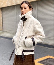 Ameri VINTAGE�i�A�������B���e�[�W�j�́uCOTTON CANDY FLIGHT JACKET�i�e�[���[�h�W���P�b�g�j�v