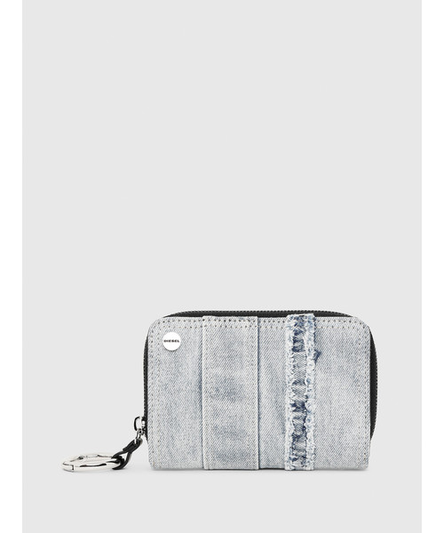 Diesel ディーゼル の レディース クラッシュデニム 二つ折り財布 財布 Wear