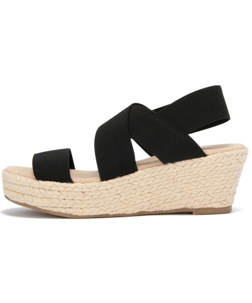 Another Edition（アナザーエディション）の「AE WideBAND WDG SNDL55 ◆（サンダル・レディース・ホワイト/ブラック/ピンク・LARGE/SMALL/MEDIUM）」の9枚目の写真