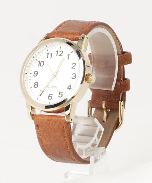 field work（フィールドワーク）の「【FIELDWORK】スマートアーバンウォッチ/CL05（アナログ腕時計・メンズ・ブラック/ブラウン・FREE）」の7枚目の写真