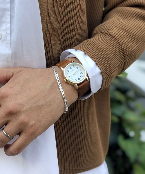 field work（フィールドワーク）の「【FIELDWORK】スマートアーバンウォッチ/CL05（アナログ腕時計・メンズ・ブラック/ブラウン・FREE）」の9枚目の写真