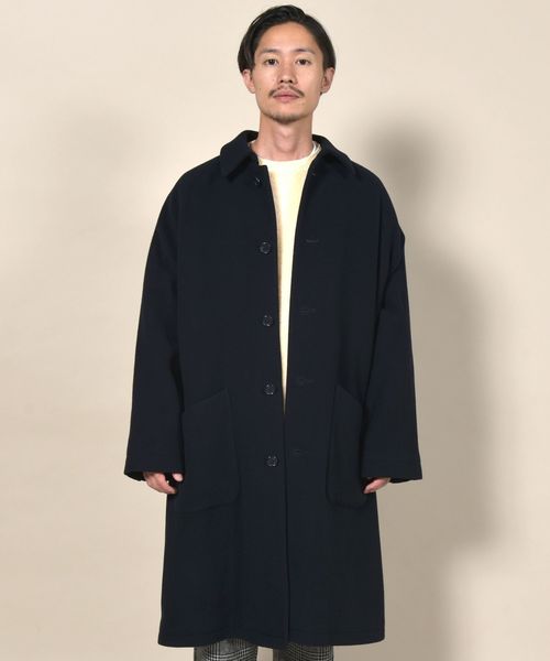 SHIPS ウール ビッグシルエット ダスターコート L シップス SHIPS ウール ビッグシルエット ダスターコート L シップス