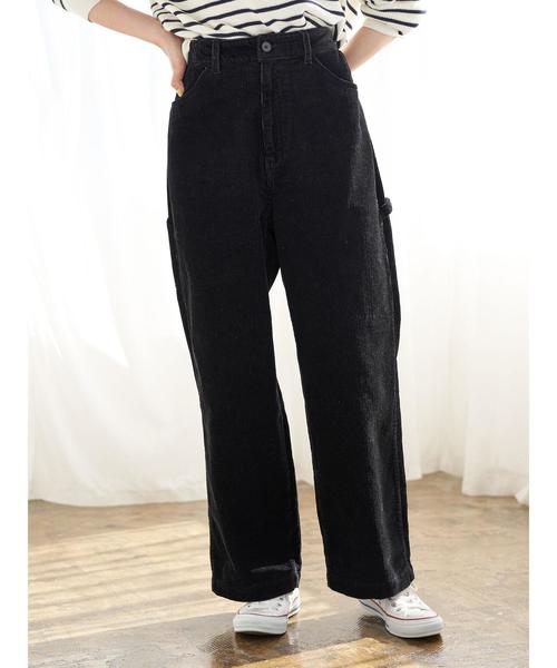 AMERICAN HOLIC(アメリカンホリック)の「コール天5ポケットワイドパンツ*(その他パンツ・レディース・ブラック/ベージュ/アイボリー・S/M/L)」の22枚目の写真