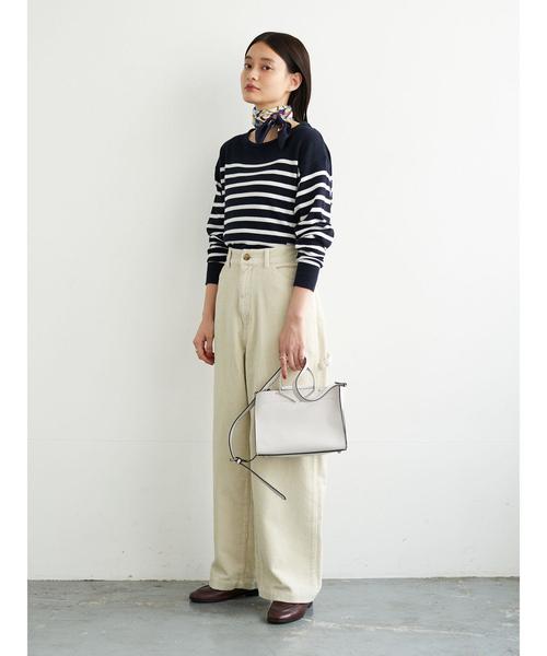 AMERICAN HOLIC(アメリカンホリック)の「コール天5ポケットワイドパンツ*(その他パンツ・レディース・ブラック/ベージュ/アイボリー・S/M/L)」の13枚目の写真