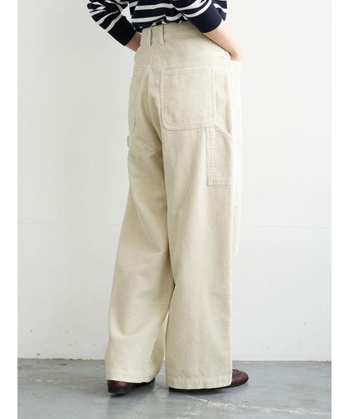 AMERICAN HOLIC(アメリカンホリック)の「コール天5ポケットワイドパンツ*(その他パンツ・レディース・ブラック/ベージュ/アイボリー・S/M/L)」の14枚目の写真