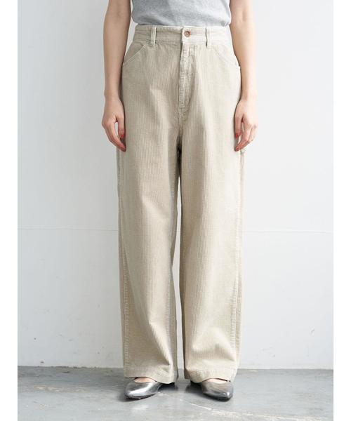 AMERICAN HOLIC(アメリカンホリック)の「コール天5ポケットワイドパンツ*(その他パンツ・レディース・ブラック/ベージュ/アイボリー・S/M/L)」の15枚目の写真