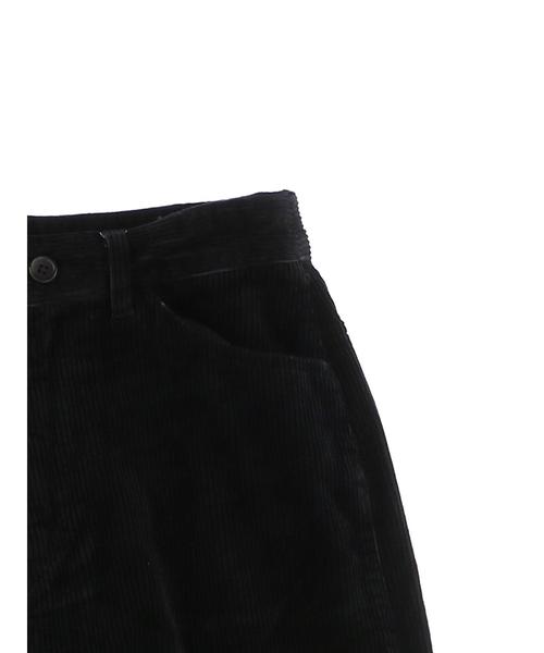 AMERICAN HOLIC(アメリカンホリック)の「コール天5ポケットワイドパンツ*(その他パンツ・レディース・ブラック/ベージュ/アイボリー・S/M/L)」の6枚目の写真