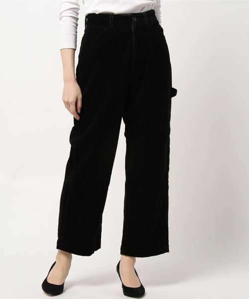 AMERICAN HOLIC(アメリカンホリック)の「コール天5ポケットワイドパンツ*(その他パンツ・レディース・ブラック/ベージュ/アイボリー・S/M/L)」の11枚目の写真