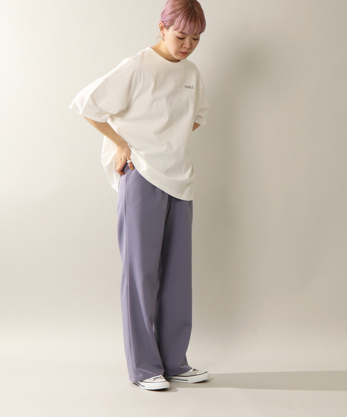 notch.（ノッチ）の「セットアップタックパンツ（その他パンツ・レディース・パープル/チャコールグレー/ライトグレー/ブラック・TM/M）」の5枚目の写真