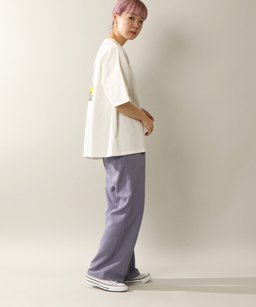 notch.（ノッチ）の「セットアップタックパンツ（その他パンツ・レディース・パープル/チャコールグレー/ライトグレー/ブラック・TM/M）」の6枚目の写真