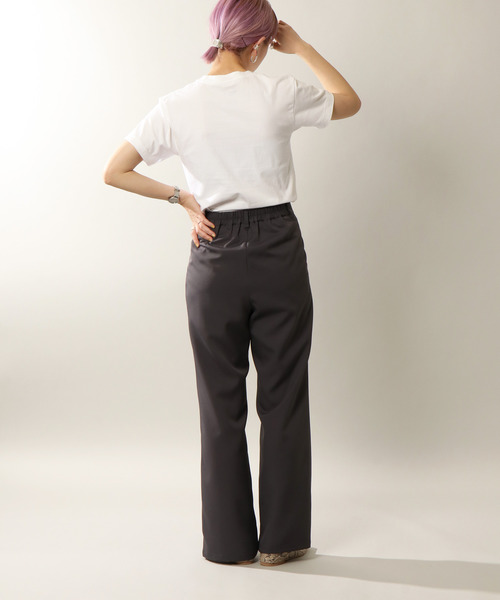 notch.（ノッチ）の「セットアップタックパンツ（その他パンツ・レディース・パープル/チャコールグレー/ライトグレー/ブラック・TM/M）」の18枚目の写真