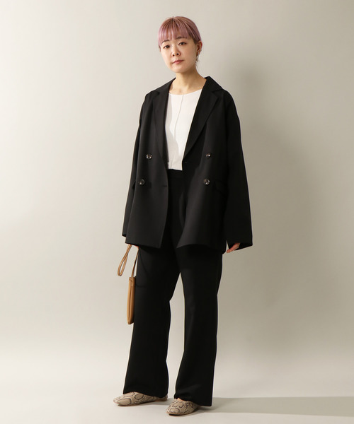 notch.（ノッチ）の「セットアップタックパンツ（その他パンツ・レディース・パープル/チャコールグレー/ライトグレー/ブラック・TM/M）」の20枚目の写真