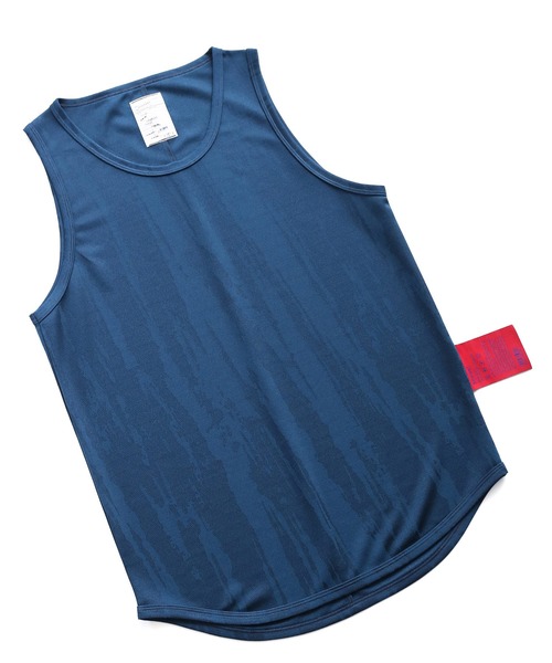 SHAREEF（シャリーフ）の「BRUSH LINE JQ TANKTOP（タンクトップ・メンズ・ブラック/ホワイト/ダークグリーン・2/3/1）」の5枚目の写真