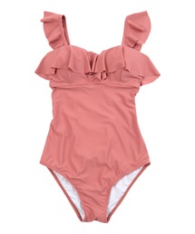 レディースの水着（ピンク/桃色系・ワンピース）ファッション通販