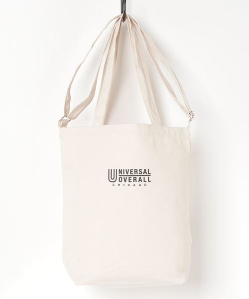 UNIVERSAL OVERALL(ユニバーサルオーバーオール)の「【UNIVERSALOVERALL/ユニバーサルオーバーオール】2WAYキャンバストートバッグ ショルダーバッグ(トートバッグ・メンズ・ホワイト/ブラック/ブラウン系その他・FREE)」の21枚目の写真
