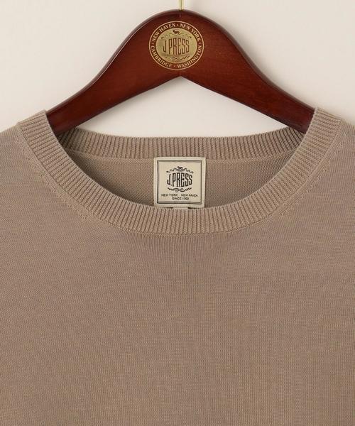 J.PRESS（ジェイプレス）の「【HOUSTON GASS】ジャガード クルーネックニット（ニット/セーター・メンズ・ベージュ系/ネイビー系・MEDIUM/LARGE/X-LARGE）」の6枚目の写真